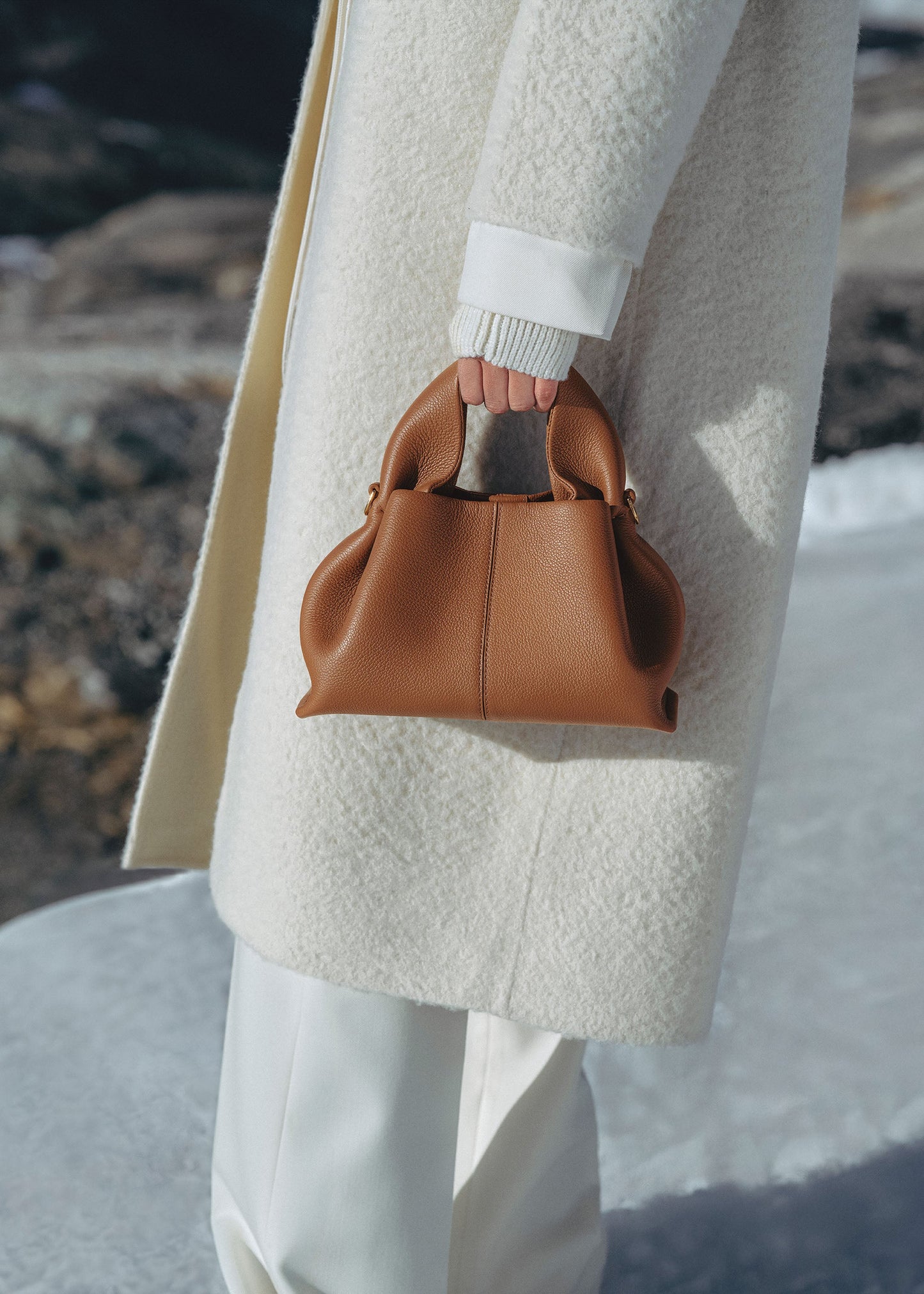 Numéro Neuf Mini - Camel Grainé