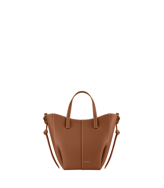 Cyme Tote Nano - Camel Grainé