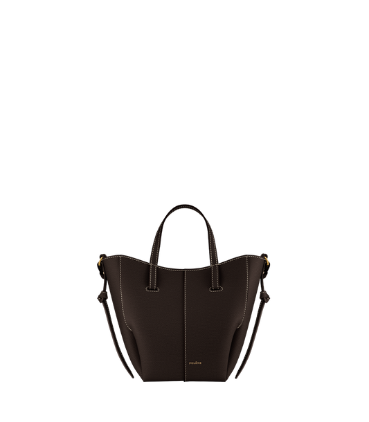 Cyme Tote Nano - Ébène Grainé